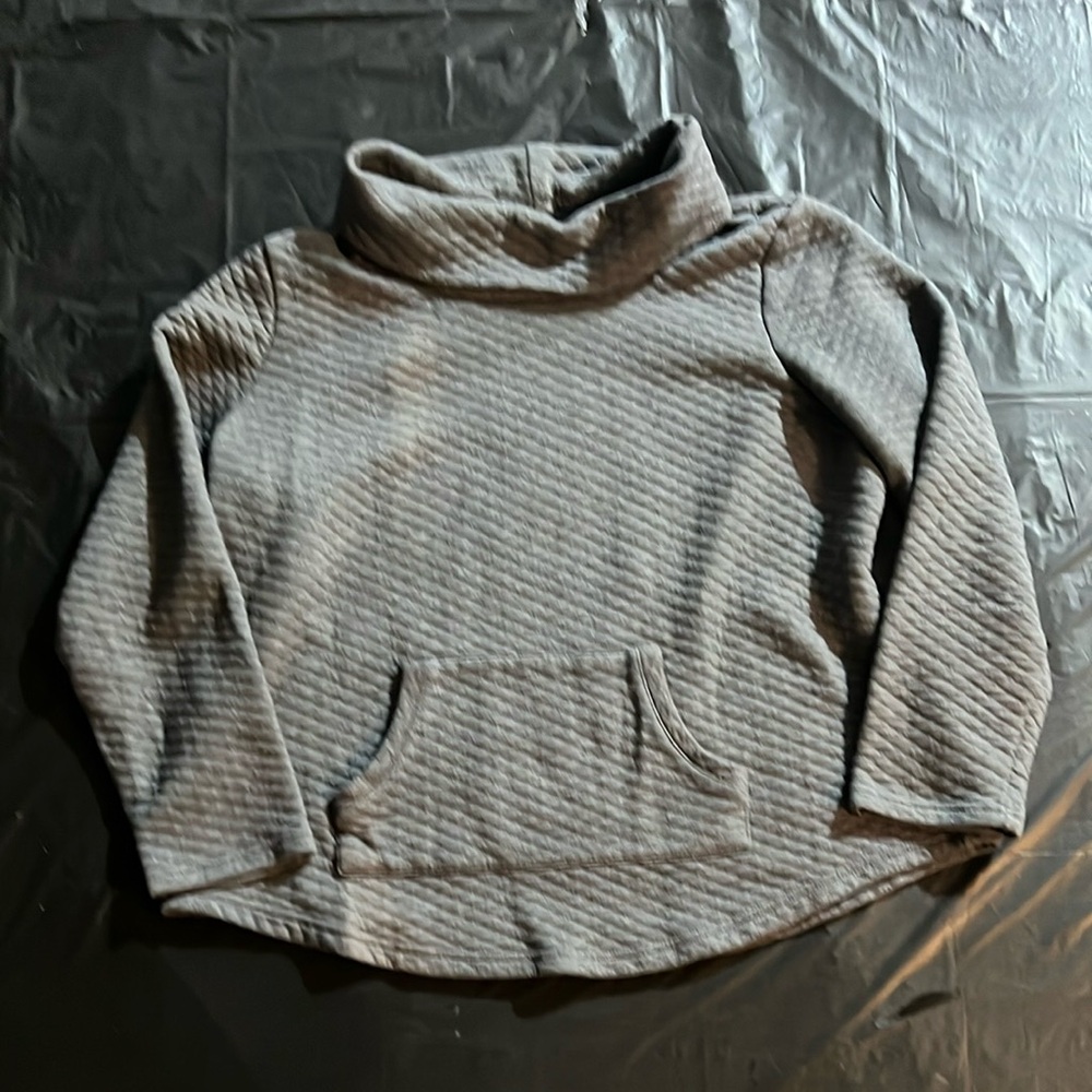 44° North Quilted Cowl Neck Pullover